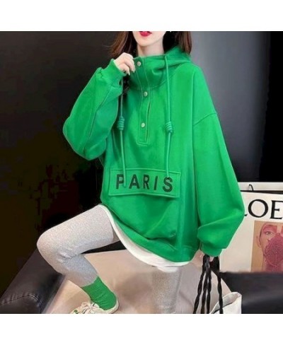 Design Sense Hoodies Women Niche Stitching Pocket Hooded Coats Spring Autumn Trend Thin Hoodie Fashion Oversized Pullover Wom...