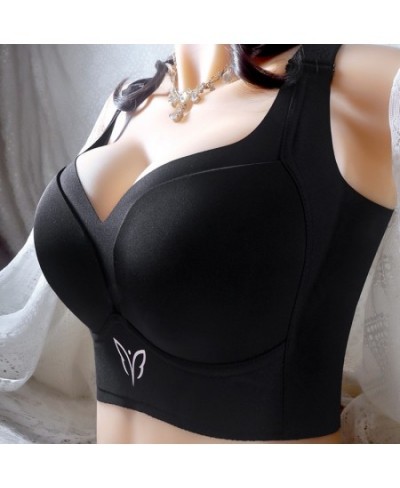 Sports women's bra lingerie running fitness seamless bra shockproof breathable sleep no underwired bra CDE cup $40.43 - Under...