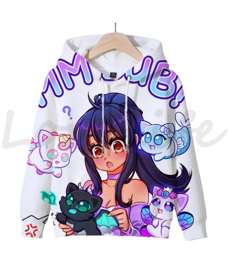 New Cartoon Aphmau Hoodies for Boys Girls Teenager Streetwear Children 3D Print Hoodie Sweatshirts Kids Pullover Tops Sudader...