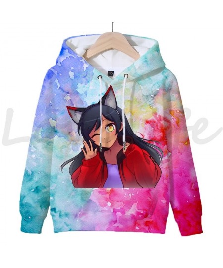 New Cartoon Aphmau Hoodies for Boys Girls Teenager Streetwear Children 3D Print Hoodie Sweatshirts Kids Pullover Tops Sudader...