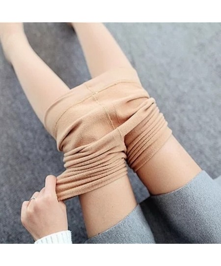 Women's Winter Leggings Slimming Velvet Thermal Pants Tight Leggings Skinny Thin Warm Leggings 8 Candy Colors leggings $14.36...