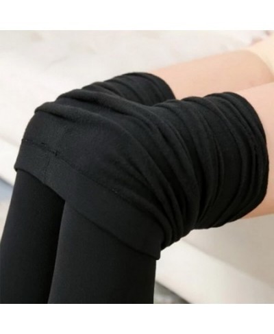 Women's Winter Leggings Slimming Velvet Thermal Pants Tight Leggings Skinny Thin Warm Leggings 8 Candy Colors leggings $14.36...