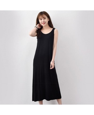 Summer Women Long Nightdress Bathrobe Modal Elastic Nightgown Sleeowear Casual Loose Soft Nightwear Home Clothes Plus Size 6X...