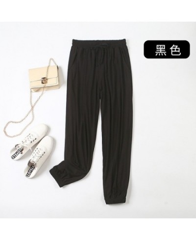 Women's Modal Homewear Pants Autumn Home Clothes Lounge Wear Autumn Pajamas Pants Fall Nightgown Pants $65.06 - Sleepwears