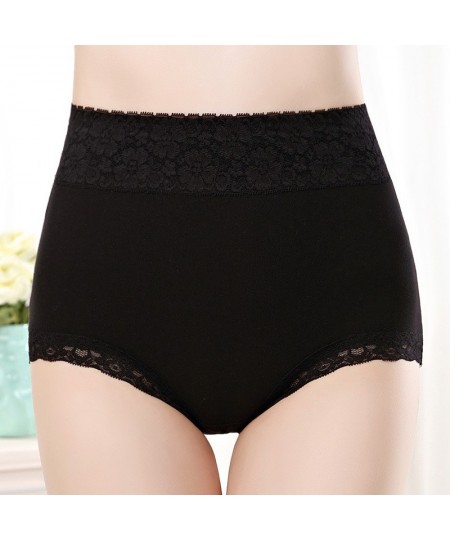 high waist Women's Panties High Rise pure Cotton Comfortable Brief breathable High Quality Underpants for ladies $14.65 - Und...