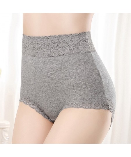 high waist Women's Panties High Rise pure Cotton Comfortable Brief breathable High Quality Underpants for ladies $14.65 - Und...