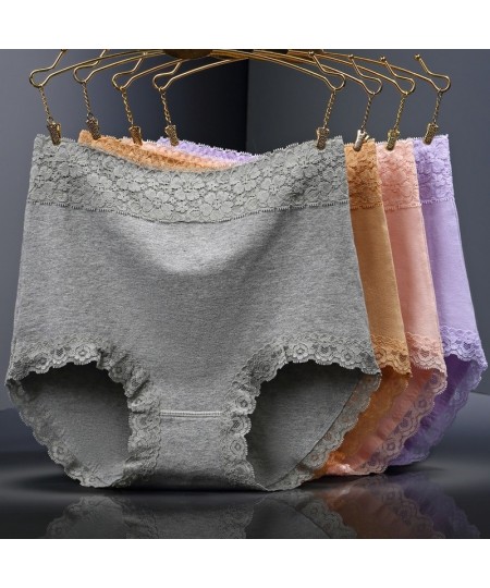 high waist Women's Panties High Rise pure Cotton Comfortable Brief breathable High Quality Underpants for ladies $14.65 - Und...