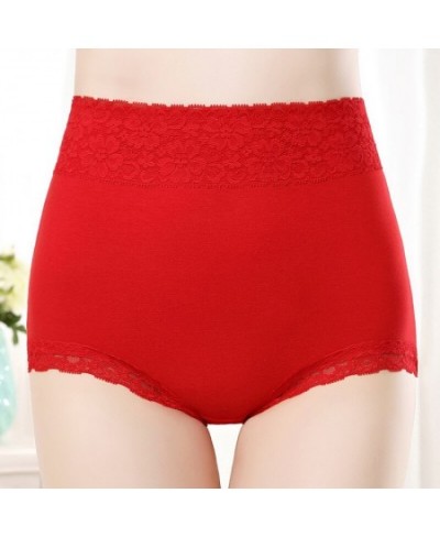 high waist Women's Panties High Rise pure Cotton Comfortable Brief breathable High Quality Underpants for ladies $14.65 - Und...