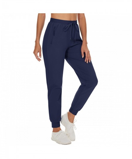 Quick Dry Hiking Pants Elastic Waist Zip Pockets Women's Lightweight Outdoor Athletic Jogging Running Casual Sweatpant $39.12...