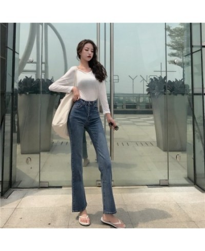 New Spring Summer Autumn Women's Fashion Casual Popular Long Pants $47.47 - Jeans