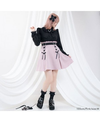 Summer 2023 New Pink Dearmylove Short Skirts Japanese Lolita Style Inner Wear Skirts for Women Student High-end School Skirt ...