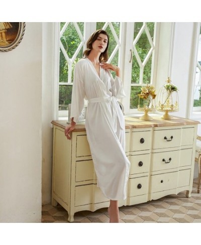 Satin Nightgowns Silk Robe Long Robes for Women Bride Robe Satin Chiffon Robes Bridesmaid Robes Bride Robe $37.86 - Sleepwears