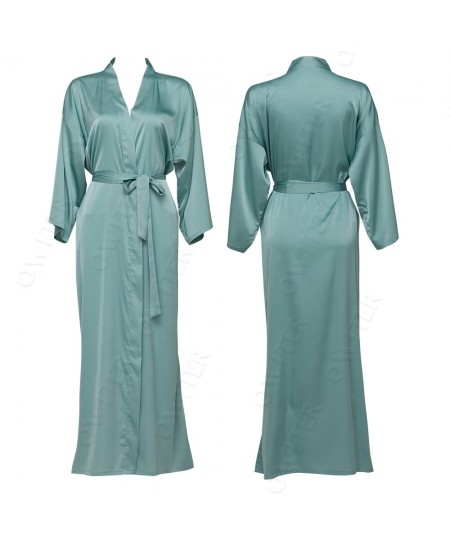 Satin Nightgowns Silk Robe Long Robes for Women Bride Robe Satin Chiffon Robes Bridesmaid Robes Bride Robe $37.86 - Sleepwears