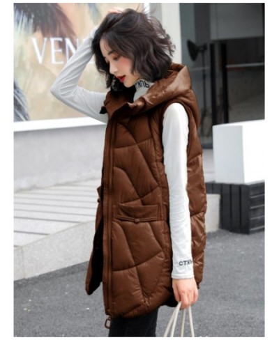 Vest Women During the spring and autumn winter shiny loose ladies fashion with a horse show thin big pockets $50.33 - Jackets...