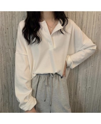 2023 Spring Summer Autumn Solid Casual T-Shirts Female Pullover Women Blouse Long Short Sleeve Slim Knitted Top Soft $32.15 -...