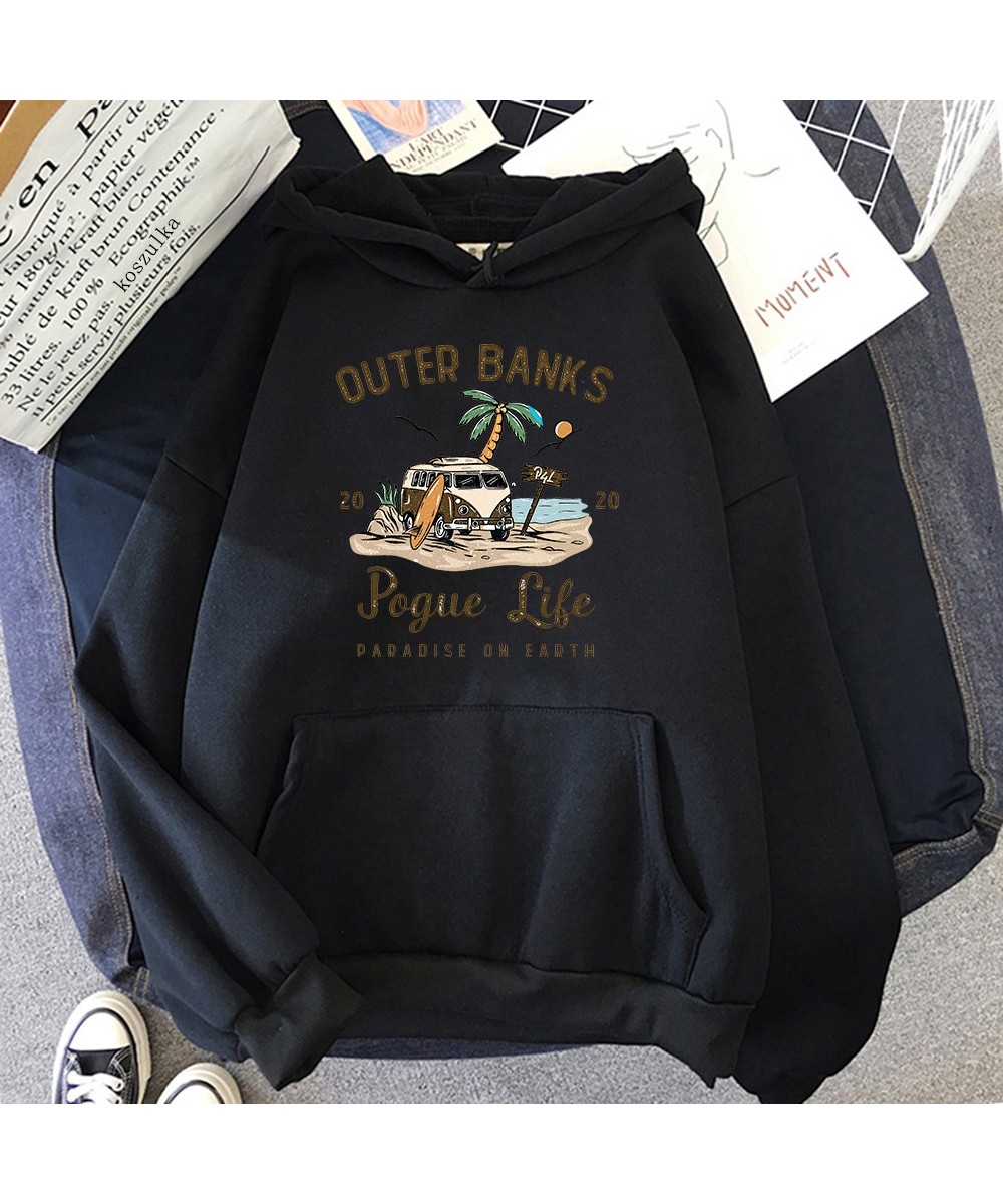 Outer Banks 3 Hoodie Women/Men Harajuku Aesthetic Graphic Pogue Life Hoodies Unisex John B JJ Maybank Pullover Sweatshirts $3...