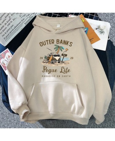 Outer Banks 3 Hoodie Women/Men Harajuku Aesthetic Graphic Pogue Life Hoodies Unisex John B JJ Maybank Pullover Sweatshirts $3...