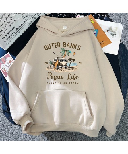 Outer Banks 3 Hoodie Women/Men Harajuku Aesthetic Graphic Pogue Life Hoodies Unisex John B JJ Maybank Pullover Sweatshirts $3...