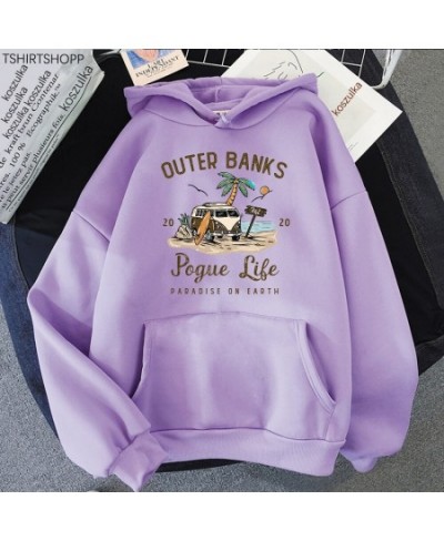 Outer Banks 3 Hoodie Women/Men Harajuku Aesthetic Graphic Pogue Life Hoodies Unisex John B JJ Maybank Pullover Sweatshirts $3...