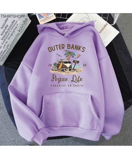 Outer Banks 3 Hoodie Women/Men Harajuku Aesthetic Graphic Pogue Life Hoodies Unisex John B JJ Maybank Pullover Sweatshirts $3...