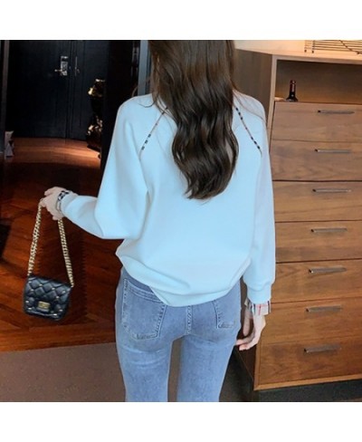 New elegant ladies sweatshirt fashion women's sweatshirt Hoodies 2022 Autumn pullovers female Casual Hoodies Tops $34.16 - Ho...