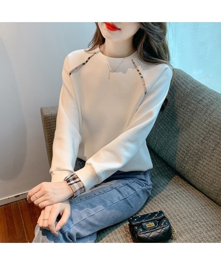 New elegant ladies sweatshirt fashion women's sweatshirt Hoodies 2022 Autumn pullovers female Casual Hoodies Tops $34.16 - Ho...