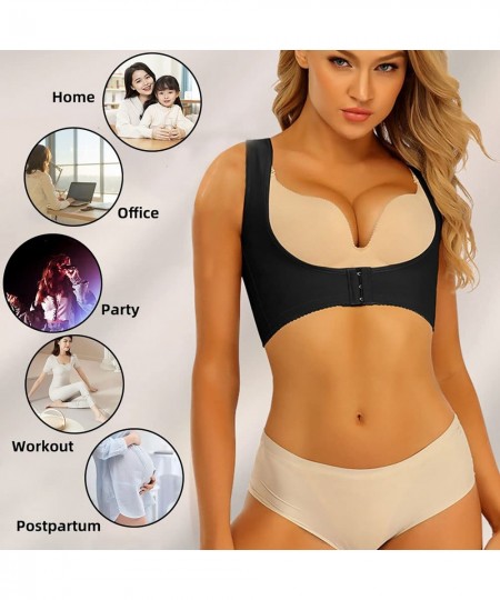 Women's Breast Lift Gather X Shaped Chest Support Body Sculpting Beauty Back Shape Corset Chest Back Posture Correction Corse...