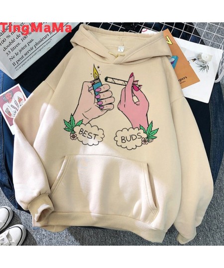 Bong Weed hoodies men printed anime Oversized male sweatshirts hoddies printed streetwear $28.54 - Hoodies & Sweatshirts