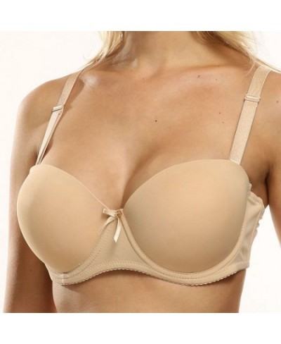 Seamless Sexy Bras For Women Fashion Push Up Bra Strapless Lingerie 1/2 Cup Cotton Underwear Plus Size Brassiere 36-40 $20.38...