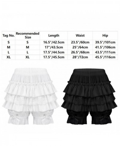 Ruffle Pumpkin Bloomers Women Teen Girls Lolita Victorian Steampunk Bloomer Shorts Kawayi Vintage Gothic Pantaloons $34.20 - ...