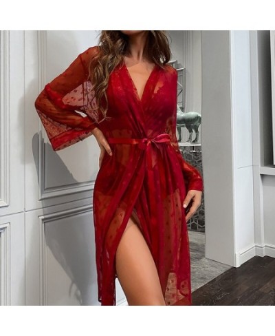 Ladies 3PC Robe Suit New Satin Nightdress Set Sexy Printed Nightgown Silk Lingerie Leisure Time House Pajama Underwea $30.53 ...