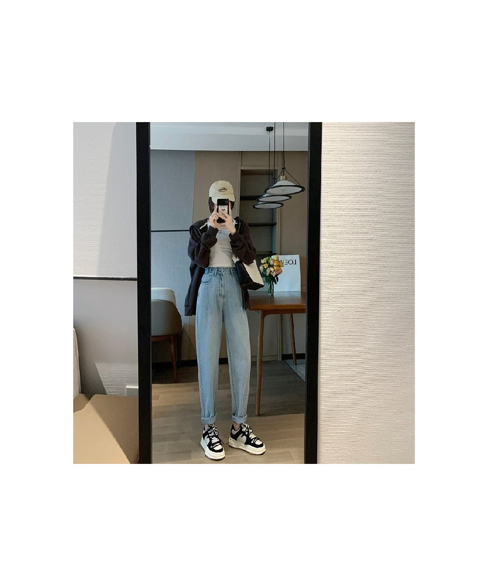 Female Clothing Y2k Streetwear Vintage Clothes Women's Pants Baggy Jeans Woman High Waist Korean Fashion Pant Harem Blue $47....