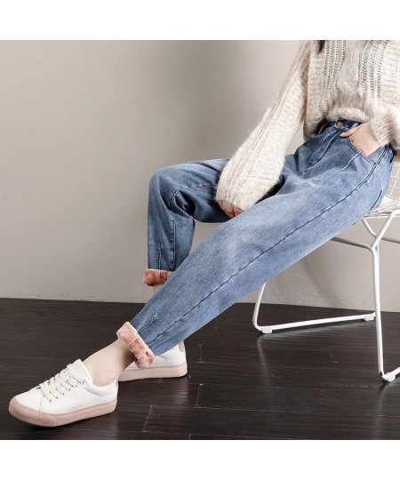 Female Clothing Y2k Streetwear Vintage Clothes Women's Pants Baggy Jeans Woman High Waist Korean Fashion Pant Harem Blue $47....