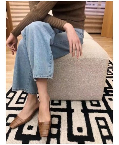 Factory Promotion Nordic Style Original Quality Totem Women Jeans Pants Autumn Winter Trousers Light Blue Long Women Pant $66...