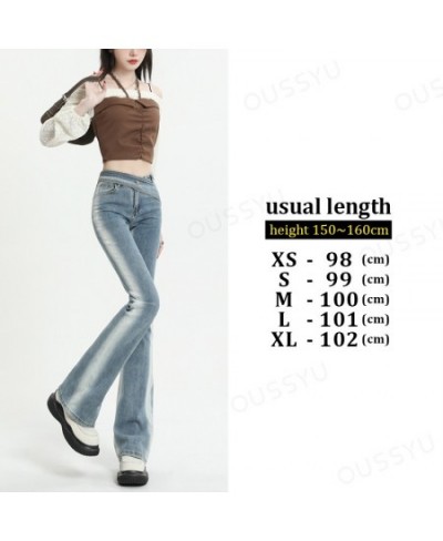 Flared Jeans High Waist Loose Comfortable Jeans For Women Retro Style Pants Elastic Fashion Boyfriend Style Denim Pant Trouse...