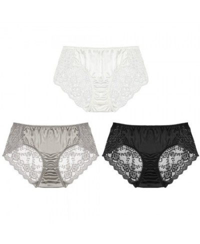 Silk Panties 100 Pure 3 Pack Soft Lace Sexy New Women $56.86 - Underwear