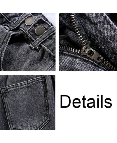 Women Jeans All-match Denim Clothing Wide Leg Vintage Korean Harajuku Style High Waist Fashion Simply New Zipper Female Popul...