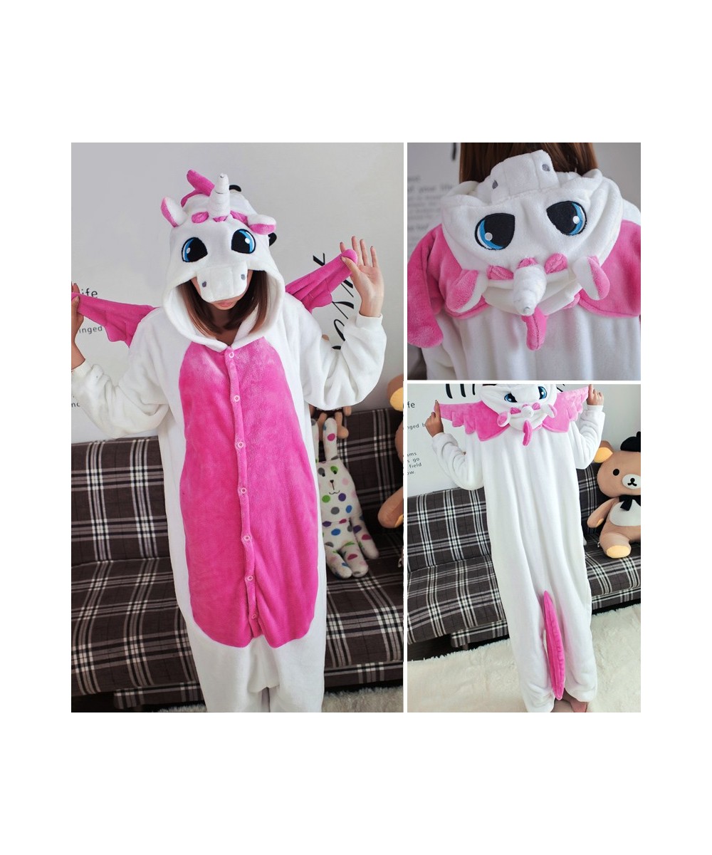 Funny Unicorn Onesies Panda Frog Kigurumi Adults Women Men Anime Pajamas Flannel Cartoon Totoro Cosplay Onesie Homewear $39.2...