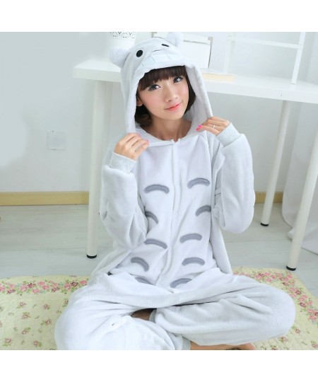 Funny Unicorn Onesies Panda Frog Kigurumi Adults Women Men Anime Pajamas Flannel Cartoon Totoro Cosplay Onesie Homewear $39.2...