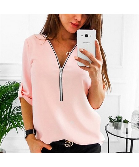 Long Sleeve Pullover Female Top Spring Autumn Shirts Plus Size Women Blouses European Style Woman Blouse $30.95 - Blouses & S...