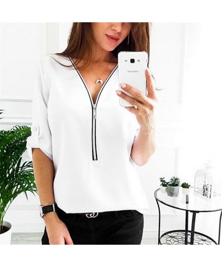 Long Sleeve Pullover Female Top Spring Autumn Shirts Plus Size Women Blouses European Style Woman Blouse $30.95 - Blouses & S...