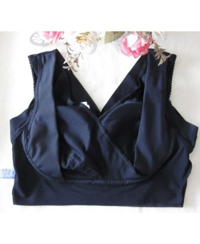 Sujetador Polyester None Bras For Women Gather Side Received Underwear Vest Full Cup Bra Wide Brasier Tank Top $36.69 - Under...