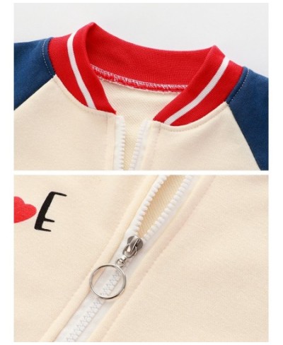 1-6T Spring Kids Jacket for Boy Coat Autumn Zipper Baseball Uniform Cotton Light Outerwear Baby Toddle Child Cloth D144 $25.9...