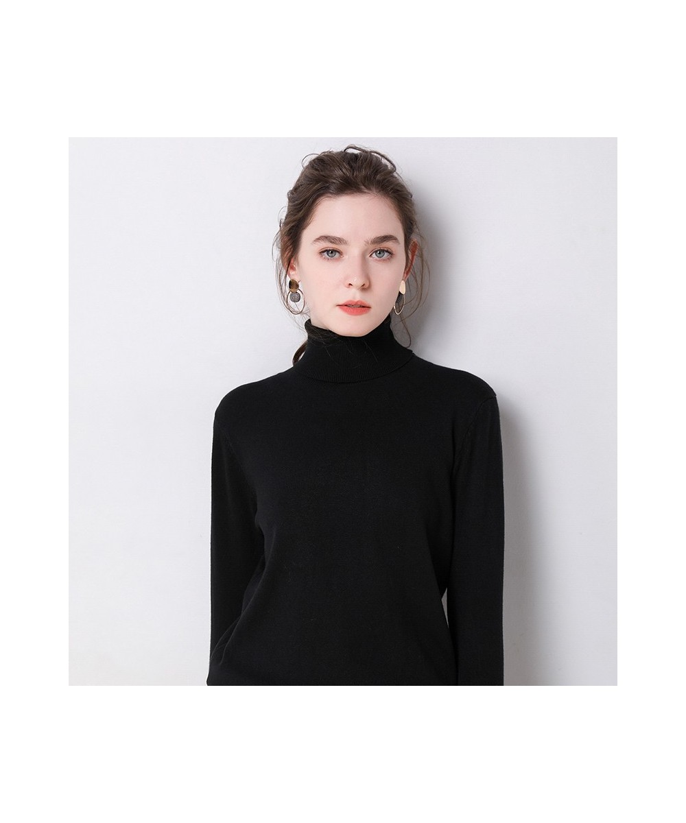 2022 Autumn Winter sweater women turtleneck cashmere sweater knitted pullover women sweter fashion sweaters new $32.60 - Swea...