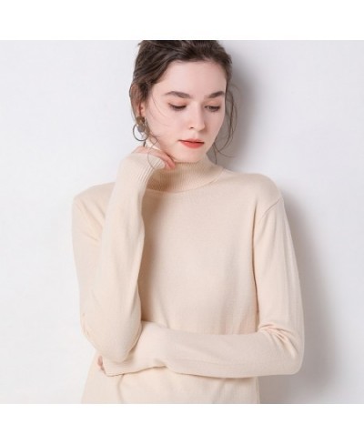 2022 Autumn Winter sweater women turtleneck cashmere sweater knitted pullover women sweter fashion sweaters new $32.60 - Swea...