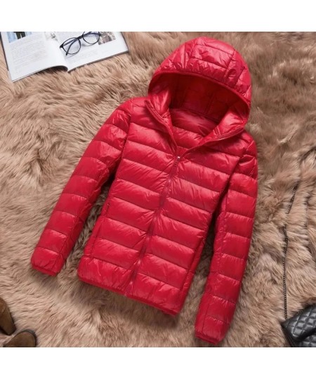 2023 New Spring Down jacket Women 90% White Duck Down Coat Ultra Light Warm Coat Female Portable Plus Size Down Jacket Winter...