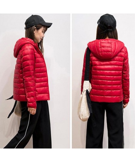 2023 New Spring Down jacket Women 90% White Duck Down Coat Ultra Light Warm Coat Female Portable Plus Size Down Jacket Winter...