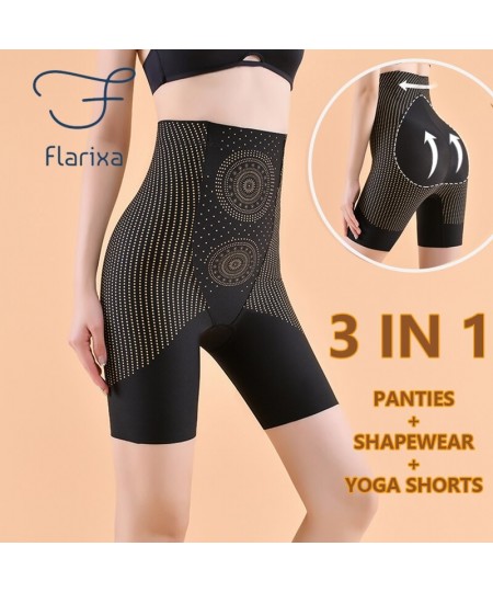 High Waist Hip Lift Waist Trainer Body Shapewear Women Flat Belly Panties Women's Binders and Shapers Yoga Shorts Corset $23....