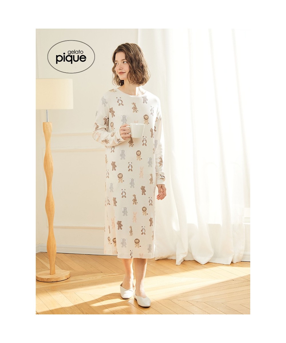 Gelato Pique Pajamas Dress Room Wear Women's Night Skirt Knitting Cotton Sleep Tops Femme Loungwear $67.79 - Sleepwears