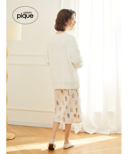 Gelato Pique Pajamas Dress Room Wear Women's Night Skirt Knitting Cotton Sleep Tops Femme Loungwear $67.79 - Sleepwears